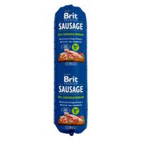 Brit Sausage 12 x 800 g - kuřecí a zvěřina