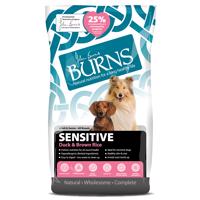 Burns Dog Adult & Senior Sensitive kachní s hnědou rýží - 12 kg
