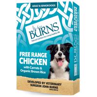 Burns Dog Chicken with Carrots & Organic Brown Rice - 12 x 395 g