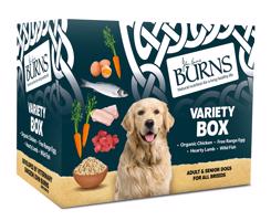 Burns Dog Variety Box (4 příchutě) - 12 x 395 g