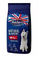Butcher's Dog Natural&Healthy Dry s hovězím masem 15kg sleva