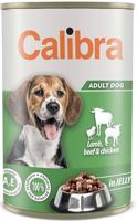 Calibra Dog konzerva Lamb, Beef & Chicken in Jelly 1240 g