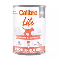 Calibra Dog Life konzerva Puppy & Junior Lamb with Rice 400 g