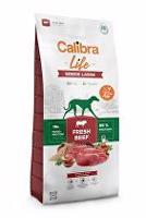 Calibra Dog Life Senior Large Fresh Beef 12kg sleva + barel zdarma