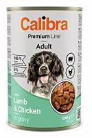 Calibra Dog Premium konz. with Lamb&Chicken 1240g + Množstevní sleva 5 + 1 zdarma