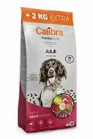 Calibra Dog Premium Line Adult Beef 12+2kg sleva +2 kg zdarma