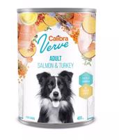 Calibra Dog Verve konzerva GF Adult Salmon & Turkey 400g EXPIRACE 9/2023