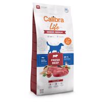 Calibra Life Senior Medium Breed s čerstvým hovězím - 2 x 12 kg