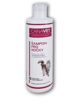 CANAVET šampon pro kočky s antiparazit. přísadou