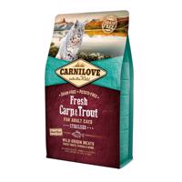 Carnilove Cat Adult Fresh – kapr a pstruh / Sterilised 2 kg