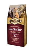 Carnilove Cat Lamb & Wild Boar Adult Sterilised 6kg sleva + Churu ZDARMA