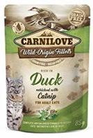 Carnilove Cat Pouch Duck Enriched & Catnip 85g + Množstevní sleva