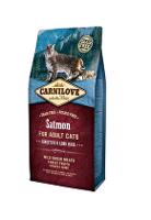 Carnilove Cat Salmon for Adult Sensitiv & LH  6kg sleva + Churu ZDARMA