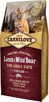 Carnilove steril. lamb boar for adult cat 6kg