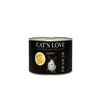 Cat's Love, Čisté kuřecí maso, lněný olej a kopřiva 6× 200 g