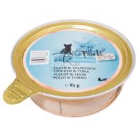 catz finefood Fillets N°413 s kuřecím masem a tuňákem v želé 12 × 85 g