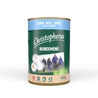 Christopherus Junior krmivo pro psy, kuřecí s rýží a jablky 24× 400 g