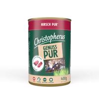 Christopherus Pur – jelení maso 24× 400 g