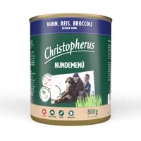 Christopherus Senior krmivo pro psy kuřecí s rýží a brokolicí 12 × 800 g