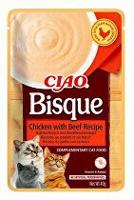 Churu Cat CIAO Bisque Chicken with Beef Recipe 40g + Množstevní sleva