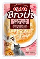 Churu Cat CIAO Broth Chicken with Salmon Recipe 40g + Množstevní sleva