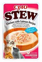 Churu Cat CIAO Stew Chicken with Salmon Recipe 40g + Množstevní sleva