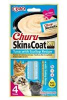 Churu Cat Skin&Coat Tuna with Scallop Recipe 4x14g + Množstevní sleva