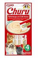 Churu Cat Tuna Recipe with Crab Flavor 4x14g + Množstevní sleva