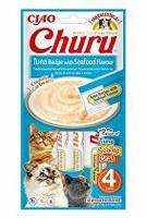 Churu Cat Tuna Recipe with Seafood Flavor 4x14g + Množstevní sleva