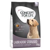 Concept for Life, 1 kg / 1,5 kg - 15 % sleva - Labrador Sterilised (1 kg)