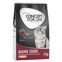 Concept for Life, 3 kg  za skvělou cenu!  -  Maine Coon Adult Salmon – receptura bez obilovin!