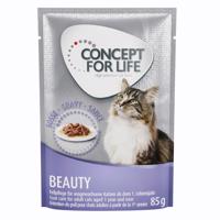 Concept for Life Beauty Adult - Nový doplněk: 12 x 85 g Concept for Life Beauty v omáčce