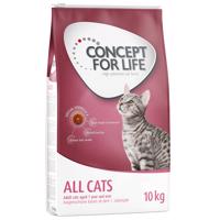 Concept for Life granule, 9 / 10 kg - 20 % sleva - All Cats - Vylepšená receptura! (10 kg)