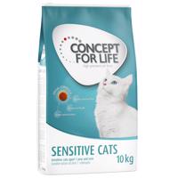 Concept for Life granule, 9 / 10 kg - 20 % sleva - Sensitive Cats - Vylepšená receptura! (10 kg)