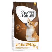 Concept for Life Medium Sterilised - výhodné balení 2 x 12 kg