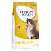 Concept for Life X-Small Adult - 20 % sleva - 1,5 kg