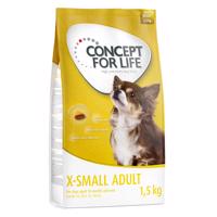 Concept for Life X-Small Adult - 4 x 1,5 kg