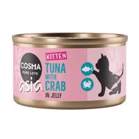 Cosma Asia Kitten in Jelly 6 x 85 g - tuňák s krabím masem