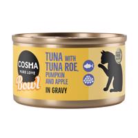 Cosma Bowl / Cosma Soup - 12 x 80 g / 12 x 100 g - 10 + 2 zdarma - Bowl tuňák s jikrami tuňáka 12 x 80 g