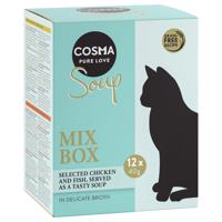 Cosma Soup 12 x 40 g  - Mix (4 druhy)