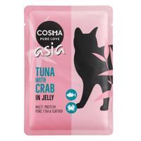 Cosma Thai/Asia kapsičky 24 x 100 g - tuňák & krabí maso v želé