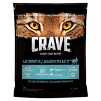 Crave Adult Cat s lososem & bílými rybami - výhodné balení: 6 x 750 g
