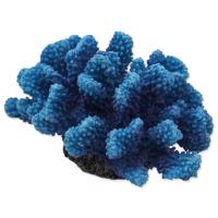 Dekorace AQUA EXCELLENT Mořský korál modrý 14,5x10,5x7,4 cm 1ks