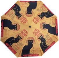 Deštník s černým kocourem Le Chat noir - vystřelovací