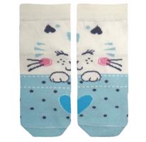 Dětské ponožky s kočičkou - vel. 21-22, 23-27 Číslo: velikost 21-22