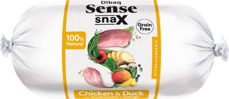 DIBAQ SENSE Snax Bar Chicken&Duck 200g