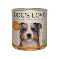 Dog's Love Bio krůtí maso s amarantem, dýní a petrželkou 6 × 800 g