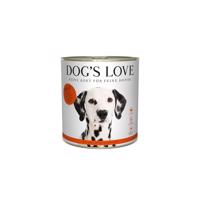 Dog's Love Classic hovězí maso s jablky, špenátem a cuketou 12x800g