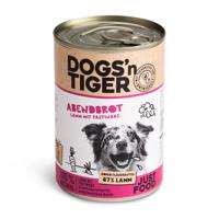 Dogs'n Tiger Abendbrot jehněčí s pastinákem 6 × 400 g