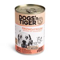 Dogs'n Tiger pochoutka pro mlsné jazýčky drůbeží s batáty 6 × 400 g